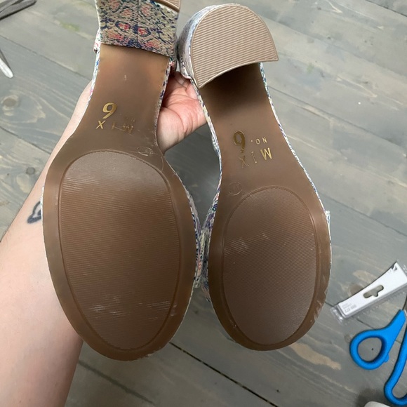 Mix Taci Chunky Heel Sandals - Size 8.5 - Picture 3 of 7